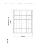 LAYOUT OF LIQUID CRYSTAL DISPLAY PANELS AND SIZE OF MOTHER SUBSTRATE diagram and image