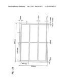 LAYOUT OF LIQUID CRYSTAL DISPLAY PANELS AND SIZE OF MOTHER SUBSTRATE diagram and image