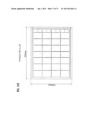 LAYOUT OF LIQUID CRYSTAL DISPLAY PANELS AND SIZE OF MOTHER SUBSTRATE diagram and image