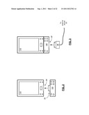 MULTI-FUNCTION ADJUNCT DEVICE FOR USE WITH A HANDHELD WIRELESS     COMMUNICATION DEVICE diagram and image