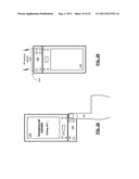 MULTI-FUNCTION ADJUNCT DEVICE FOR USE WITH A HANDHELD WIRELESS     COMMUNICATION DEVICE diagram and image