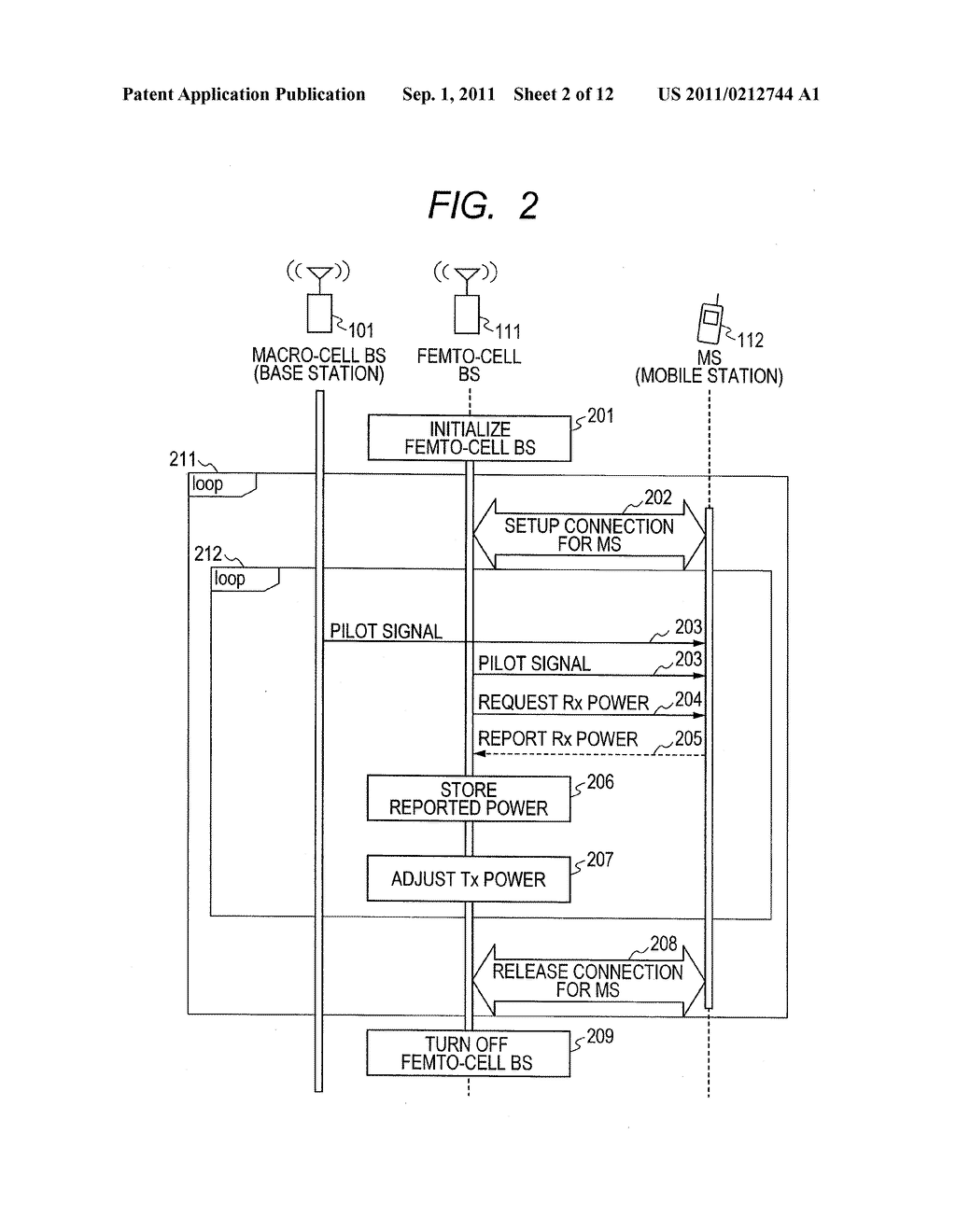 TRANSMIT POWER CONTROL METHOD FOR RADIO COMMUNICATION SYSTEM AND RADIO     BASE STATION DEVICE - diagram, schematic, and image 03