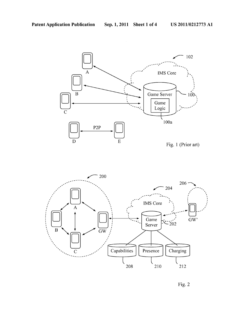 Method and Arrangement for Enabling Games in a Communication Network - diagram, schematic, and image 02