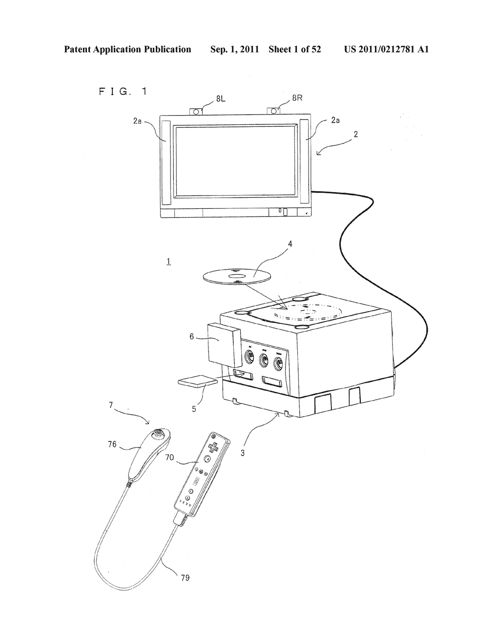 VIDEO GAME USING DUAL MOTION SENSING CONTROLLERS - diagram, schematic, and image 02