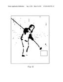 DIAGNOSING METHOD OF GOLF SWING AND SILHOUETTE EXTRACTING METHOD diagram and image