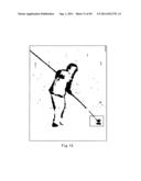 DIAGNOSING METHOD OF GOLF SWING AND SILHOUETTE EXTRACTING METHOD diagram and image