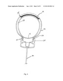 Bicycle Trainer with Variable Magnetic Resistance to Pedaling diagram and image