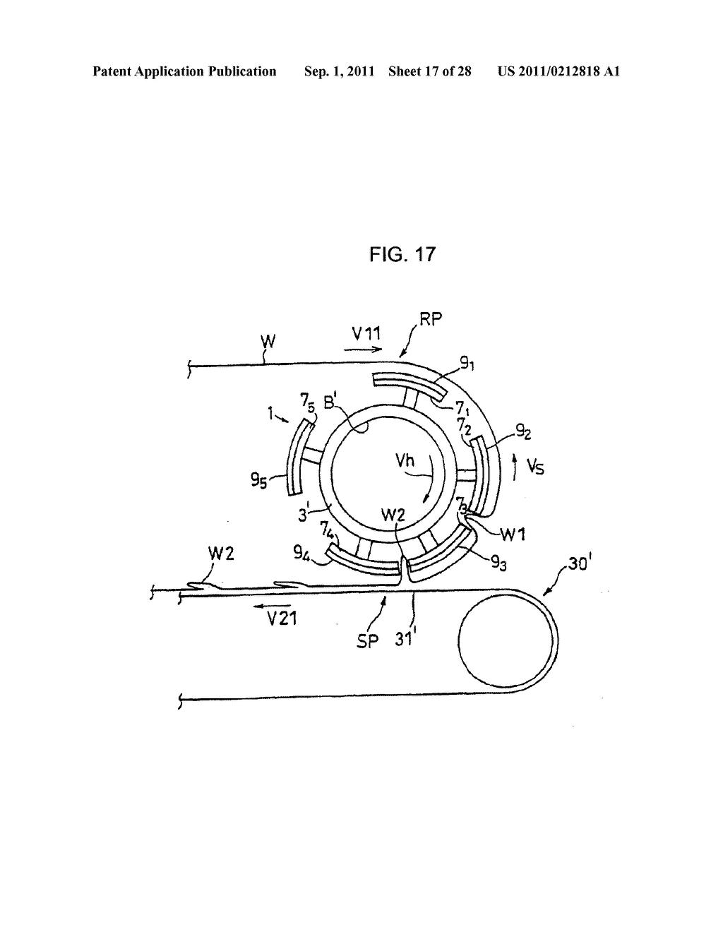 METHOD AND APPARATUS FOR PRODUCING WEARING ARTICLE - diagram, schematic, and image 18