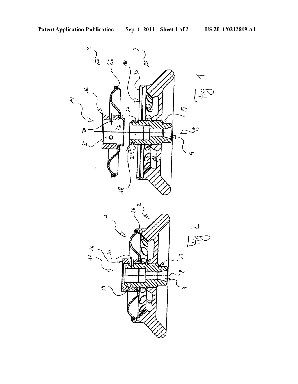 Lid for Closing a Centrifuge Rotor - diagram, schematic, and image 02