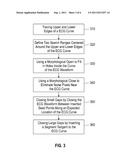 METHOD AND APPARATUS FOR DETERMINING A HEART PERIOD FROM AN ECG WAVEFORM     USING IMAGE REPRESENTATION OF ECG diagram and image