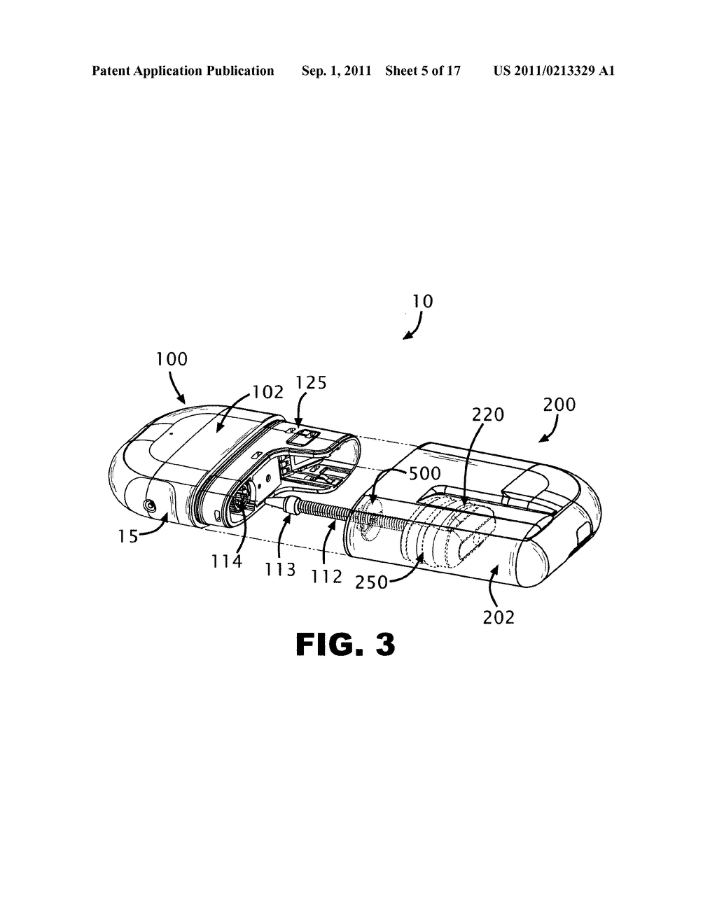 Modular Fluid Delivery Device with Quick-Release / Connect Mechanism for     Drive Screw - diagram, schematic, and image 06