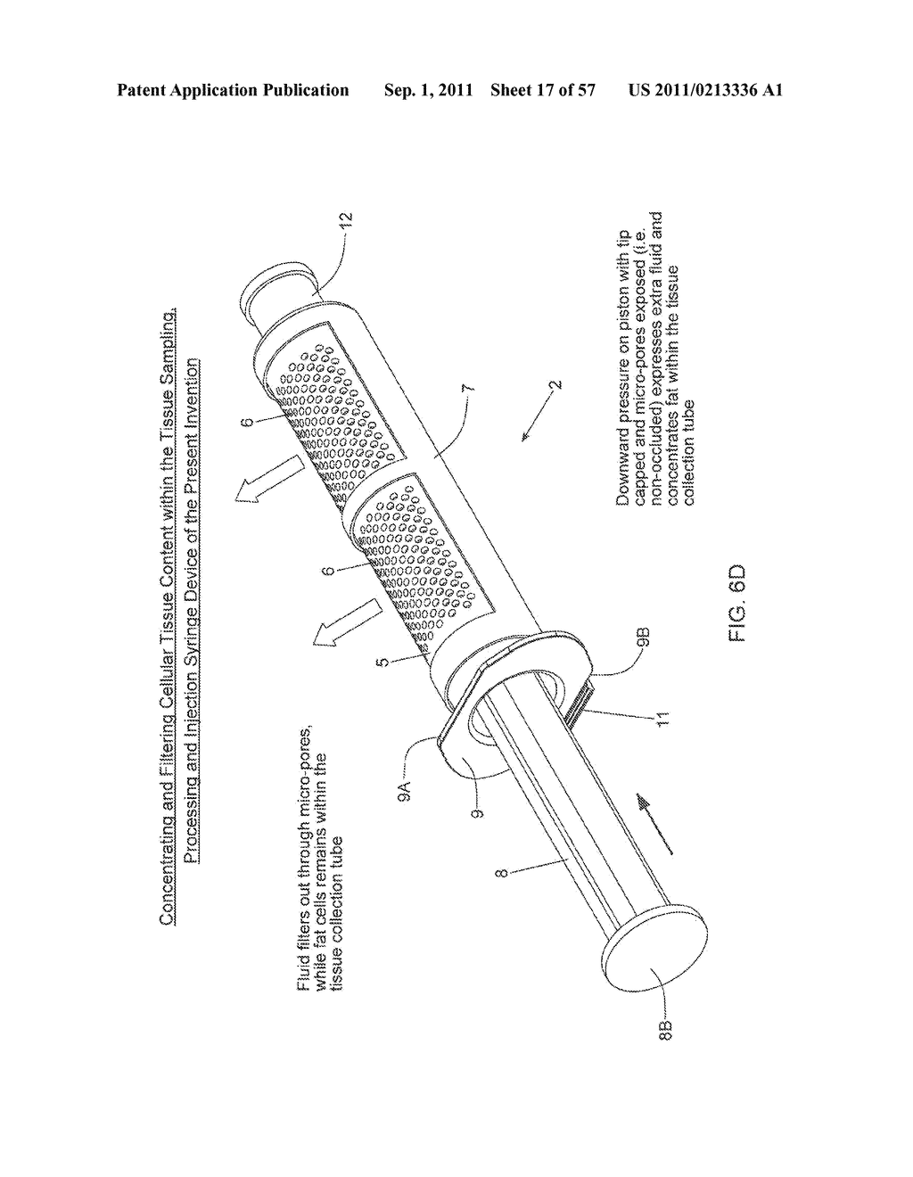 METHOD OF AND APPARATUS FOR SAMPLING, PROCESSING AND COLLECTING TISSUE AND     REINJECTING THE SAME INTO HUMAN PATIENTS - diagram, schematic, and image 18