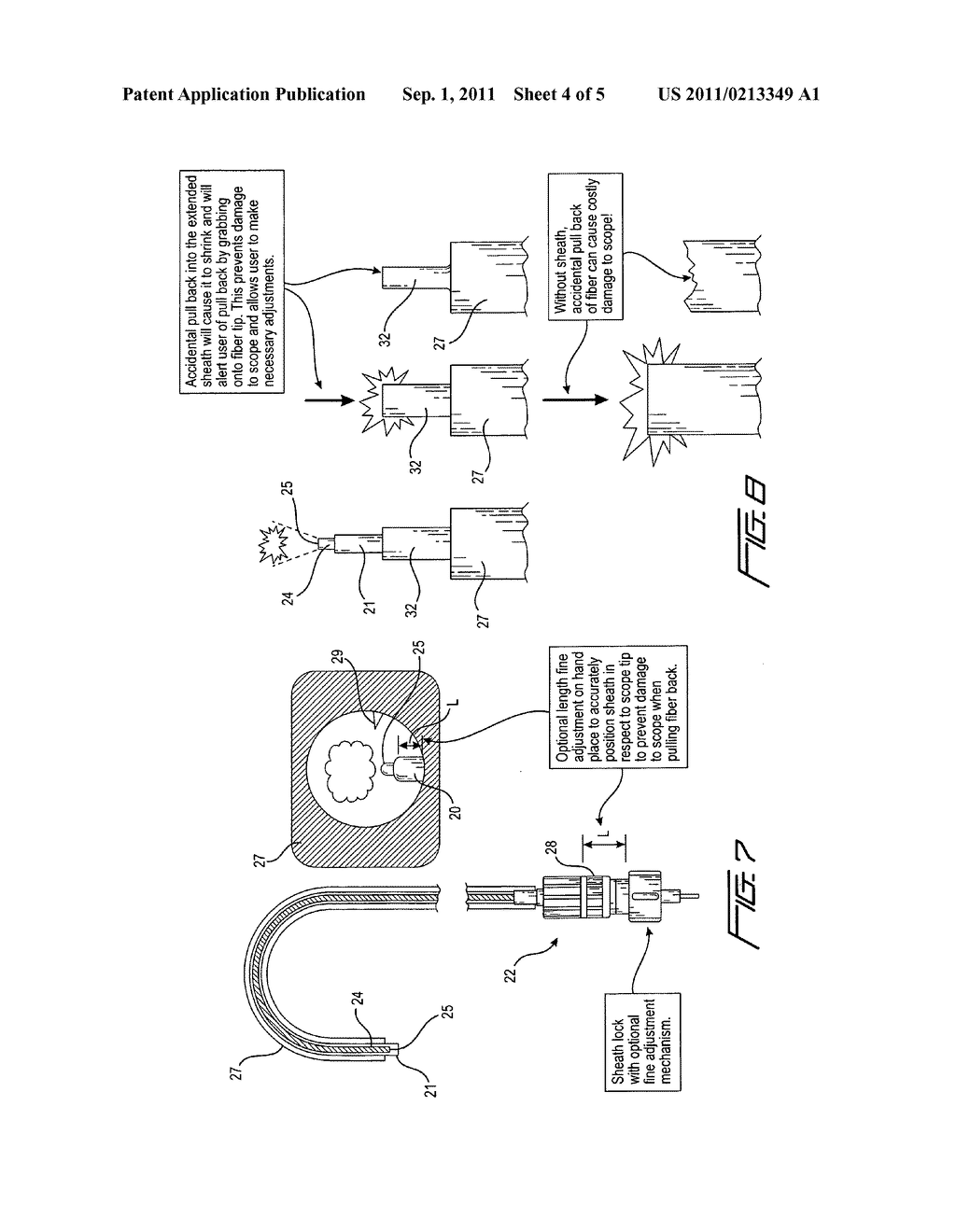 APPARATUS AND METHOD FOR DETECTING OVERHEATING DURING LASER SURGERY - diagram, schematic, and image 05