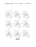 METHOD OF DETECTING A DYNAMIC PATH OF A FIVE-AXIS MACHINE TOOL AND     DETECTING ASSEMBLY FOR THE SAME diagram and image