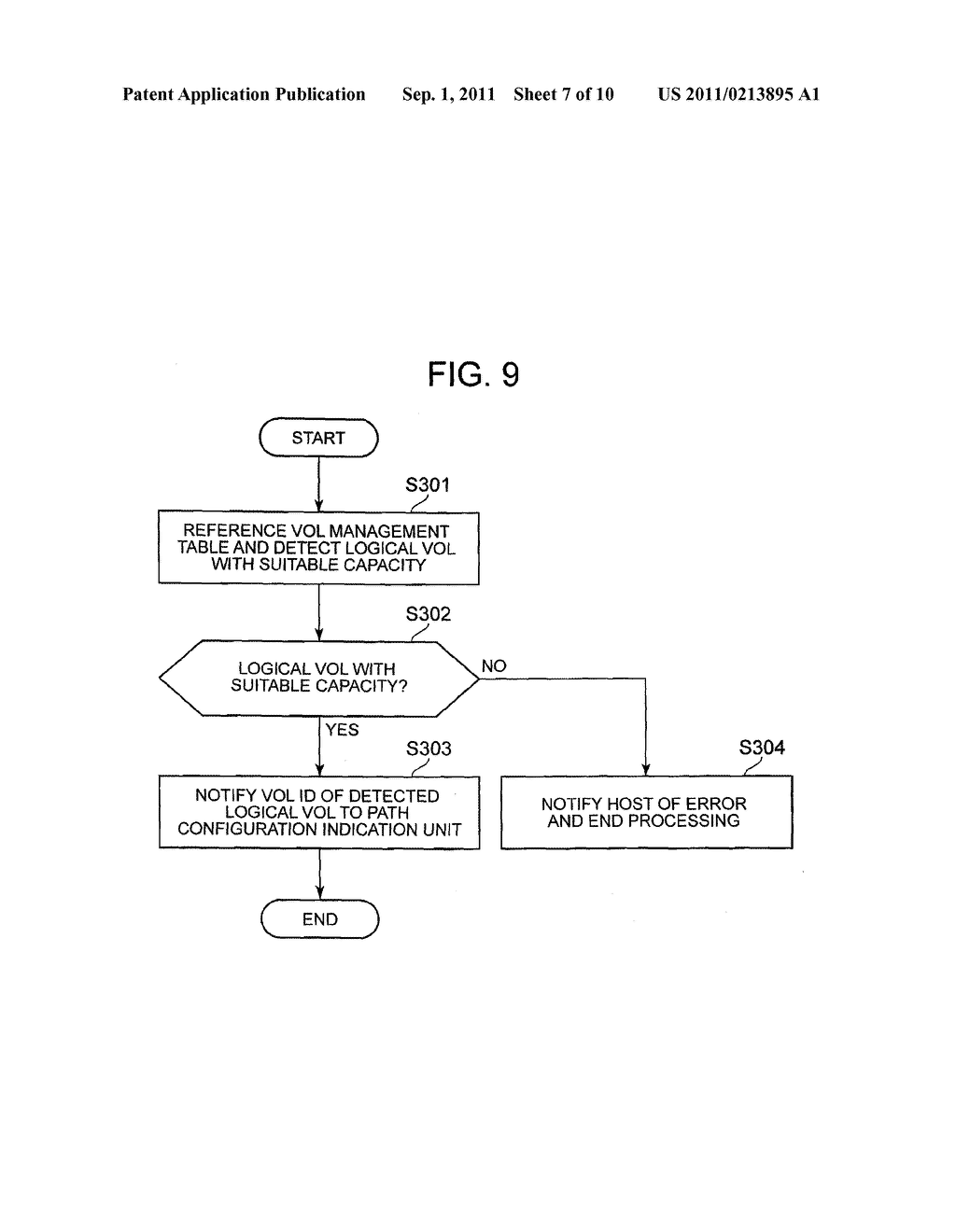 APPARATUS FOR SUPPORTING CREATION OF ACCESS PATH FROM HOST TO LOGICAL     VOLUME - diagram, schematic, and image 08