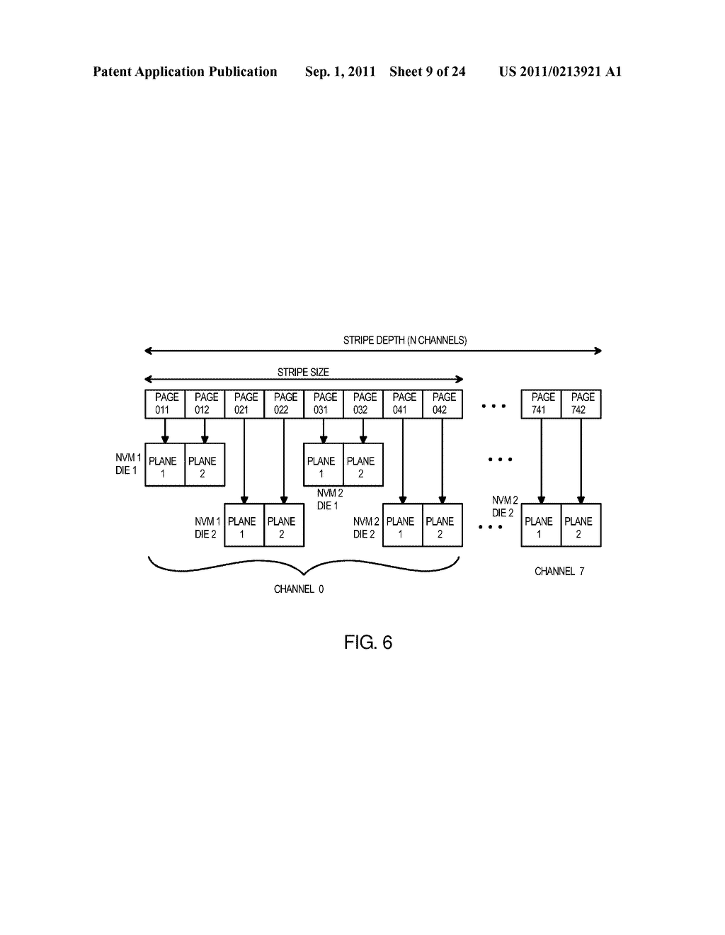 Command Queuing Smart Storage Transfer Manager for Striping Data to     Raw-NAND Flash Modules - diagram, schematic, and image 10