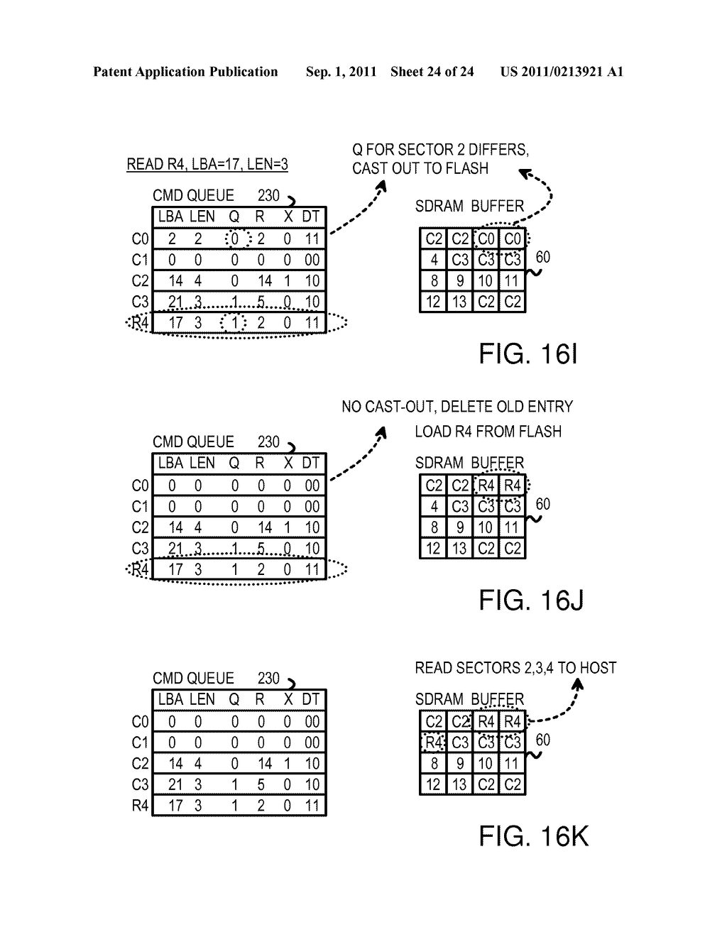 Command Queuing Smart Storage Transfer Manager for Striping Data to     Raw-NAND Flash Modules - diagram, schematic, and image 25