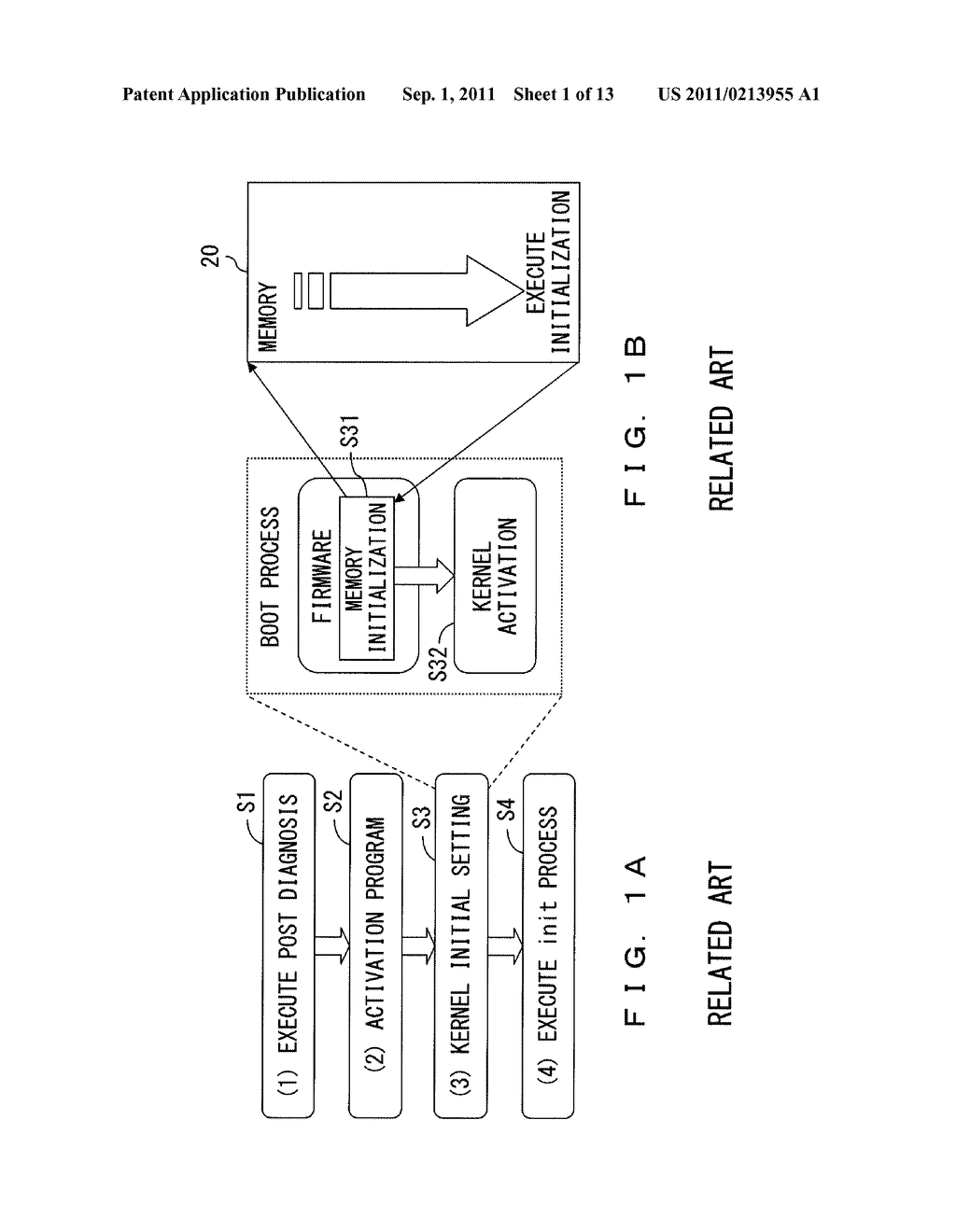 MEMORY INITIALIZATION METHOD, NON-TRANSITORY COMPUTER-READABLE RECORDING     MEDIUM RECORDING AN INITIALIZATION PROGRAM, AND INFORMATION PROCESSING     APPARATUS - diagram, schematic, and image 02