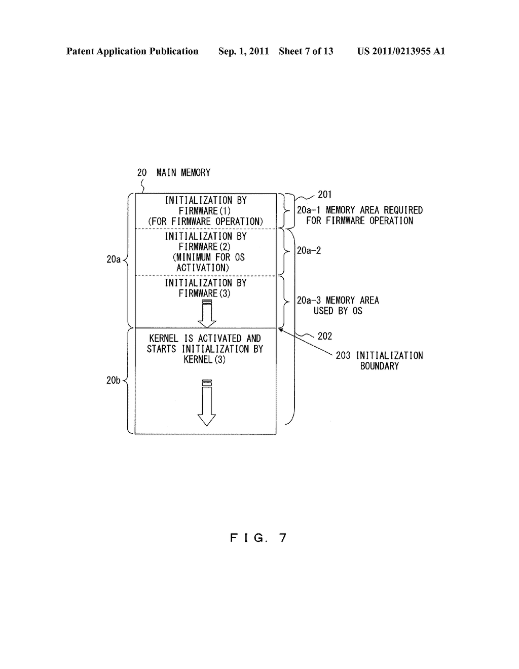 MEMORY INITIALIZATION METHOD, NON-TRANSITORY COMPUTER-READABLE RECORDING     MEDIUM RECORDING AN INITIALIZATION PROGRAM, AND INFORMATION PROCESSING     APPARATUS - diagram, schematic, and image 08