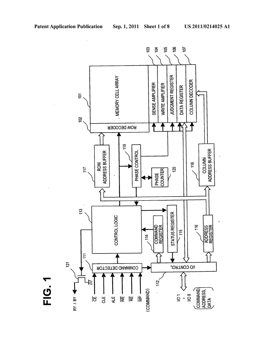 Control method of non-volatile semiconductor device - diagram, schematic, and image 02