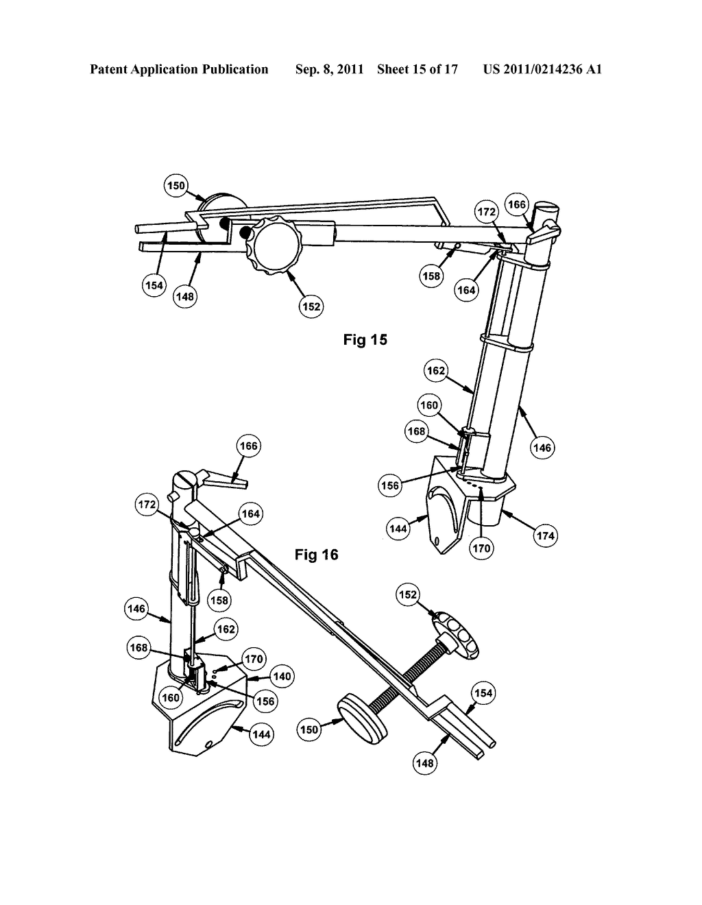 Special bed to self induce body traction - diagram, schematic, and image 16