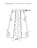 Split apart soft stretcher diagram and image