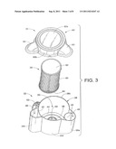 VACUUM CLEANER WITH NOISE SUPPRESSION FEATURES diagram and image