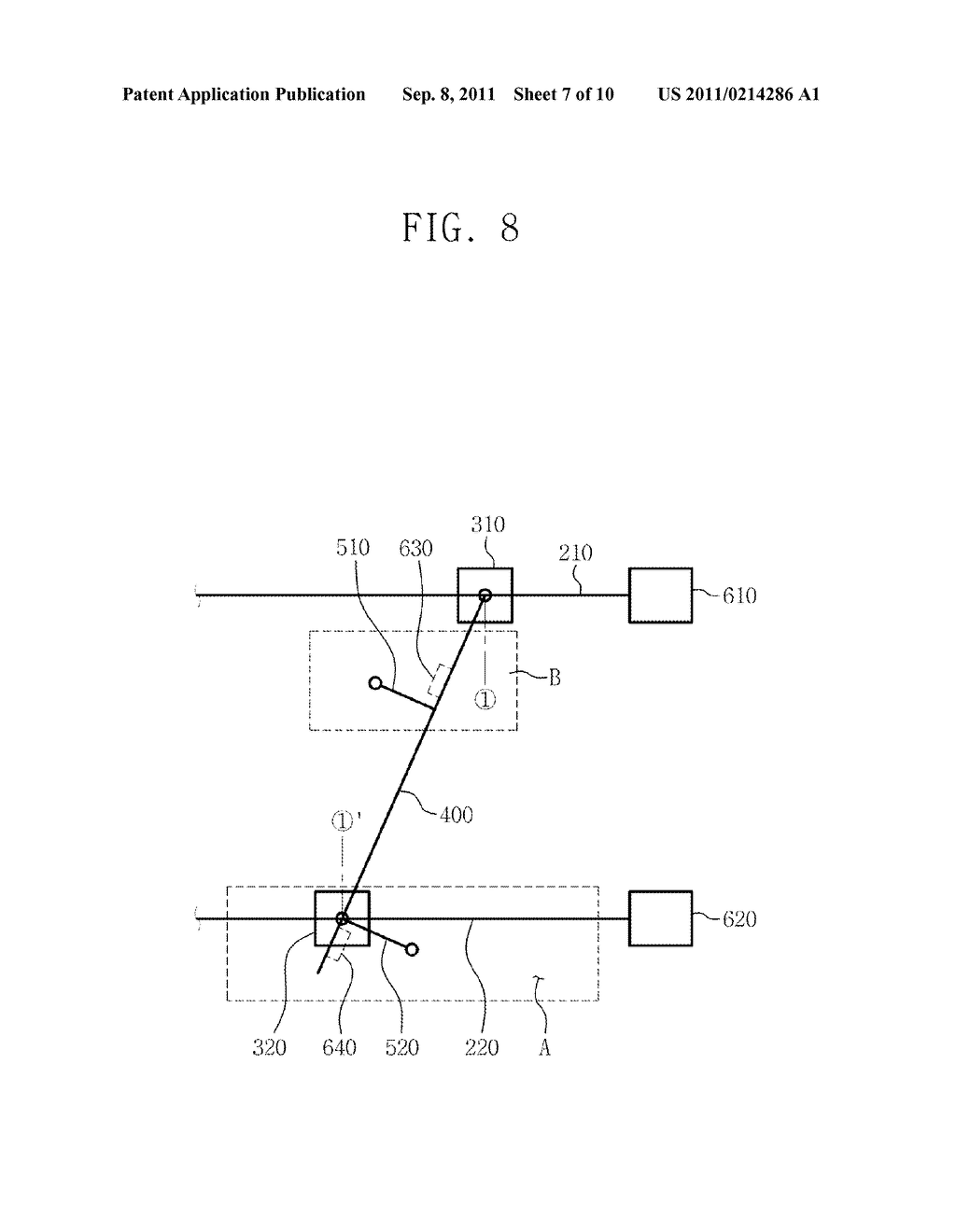 HEAD NOZZLE UNIT, AND APPARATUS AND METHOD FOR MOUNTING ELECTRONIC PARTS - diagram, schematic, and image 08