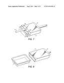 PACKAGE WITH TRAY AND SLEEVE AND METHOD FOR PACKAGING A PRODUCT diagram and image