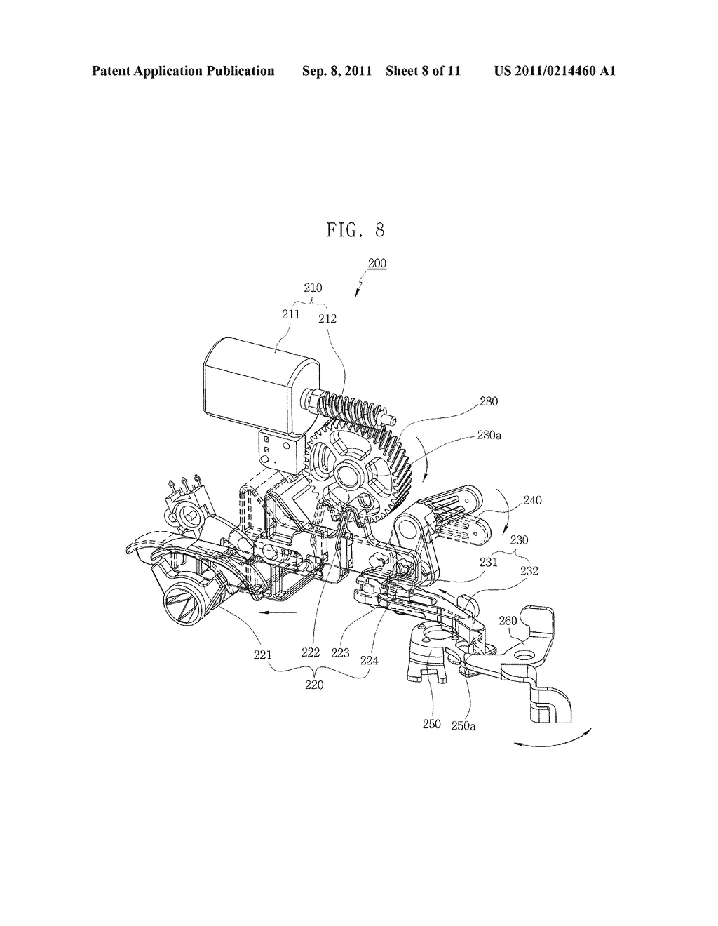 DOOR LOCK ASSEMBLY - diagram, schematic, and image 09