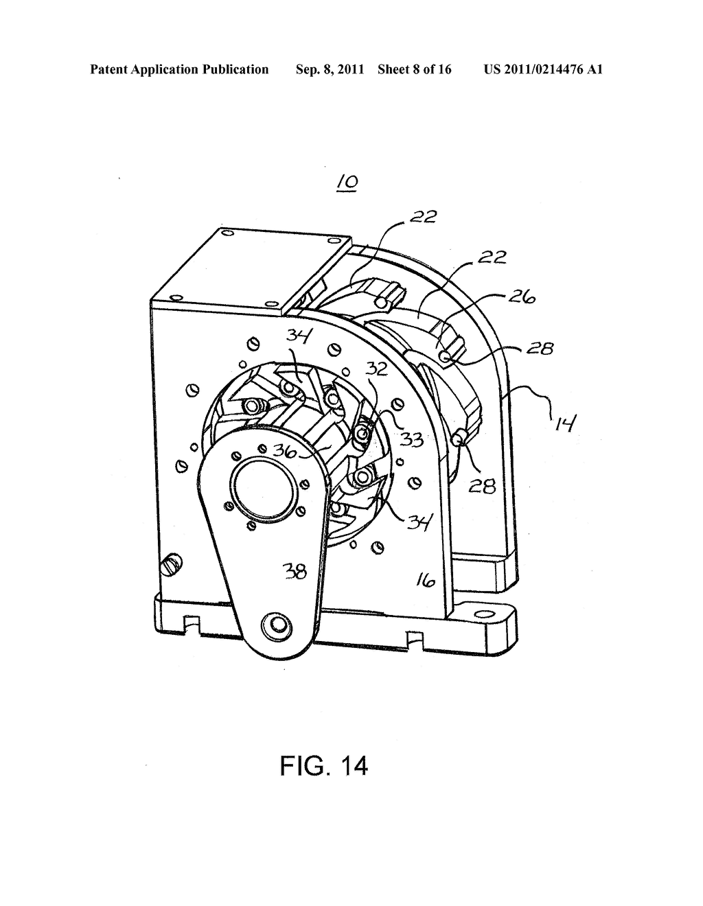 RADIAL COMPRESSION MECHANISM WITH OPTIMUM DIE-TO-DIE GAP - diagram, schematic, and image 09