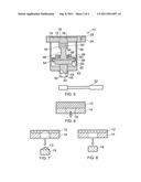 APPARATUS AND A METHOD OF TESTING THE ADHESION STRENGTH AND/OR COHESIVE     STRENGTH OF A COATING diagram and image