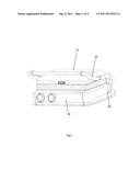 STEPLESS HEIGHT ADJUSTING MECHANISM OF THE LEVER ON GRILLING PAN diagram and image