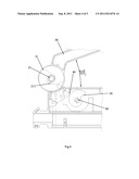 STEPLESS HEIGHT ADJUSTING MECHANISM OF THE LEVER ON GRILLING PAN diagram and image