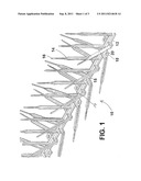 Unitary Configured Bird Repellent Apparatus diagram and image