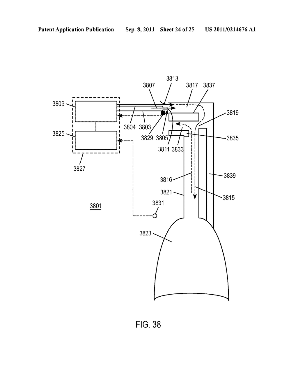 METHODS, SYSTEMS AND DEVICES FOR NON-INVASIVE VENTILATION INCLUDING A     NON-SEALING VENTILATION INTERFACE WITH AN ENTRAINMENT PORT AND/OR     PRESSURE FEATURE - diagram, schematic, and image 25