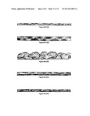 WAVE-LIKE STRUCTURES BONDED TO FLAT SURFACES IN UNITIZED COMPOSITES AND     METHODS FOR MAKING SAME diagram and image