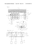 CONVEYOR INSTALLATION FOR HANGING ITEMS diagram and image