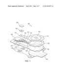 SNORKEL FOR VENTING A DOME SWITCH diagram and image