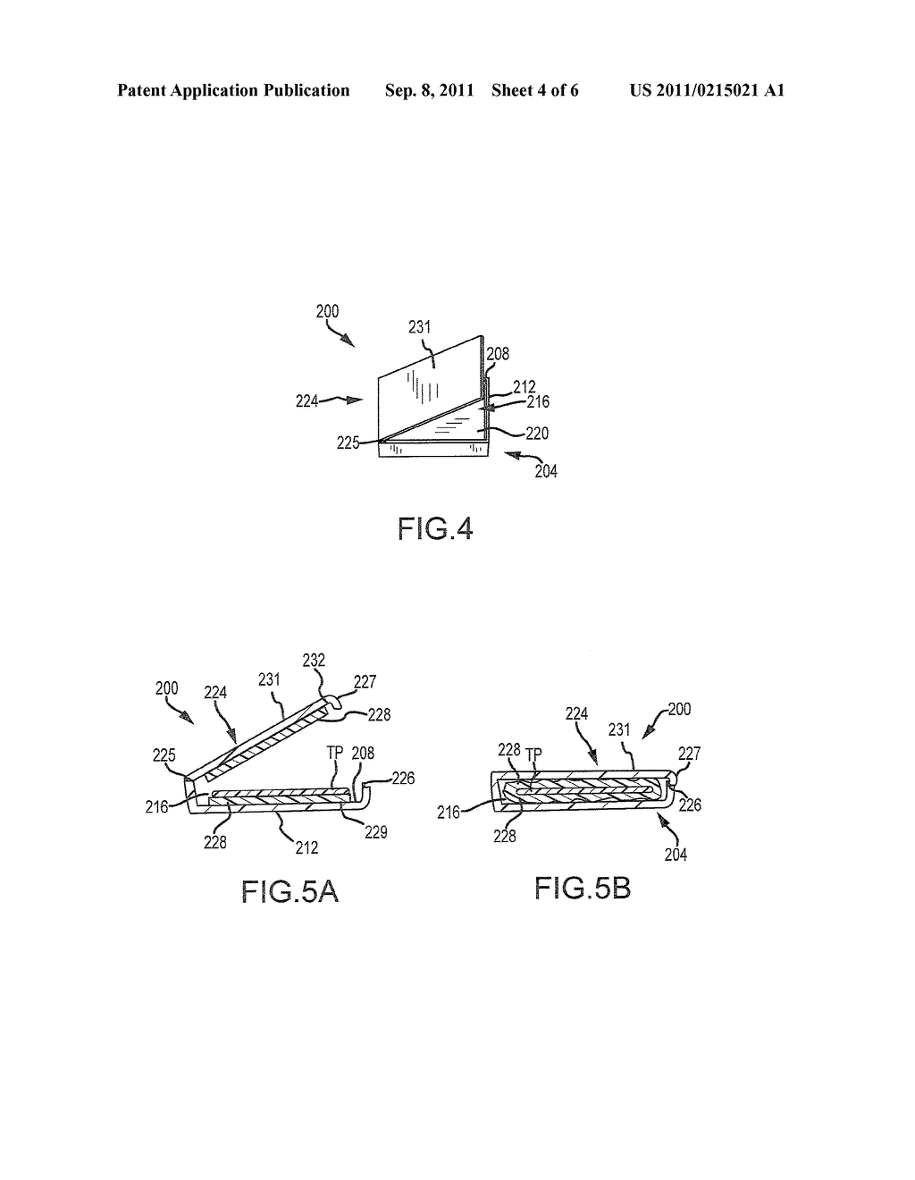 CONTAINER AND METHOD FOR FACILITATING DISPOSAL OF UNUSED PHARMACEUTICAL     PRODUCT - diagram, schematic, and image 05