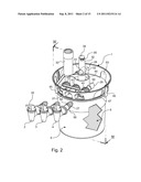 DISPENSING PART FOR A WATER COOLER, AND WATER COOLER COMPRISING SUCH A     PART diagram and image