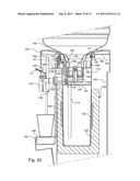 DISPENSING PART FOR A WATER COOLER, AND WATER COOLER COMPRISING SUCH A     PART diagram and image