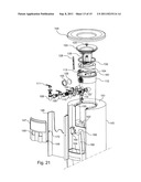 DISPENSING PART FOR A WATER COOLER, AND WATER COOLER COMPRISING SUCH A     PART diagram and image