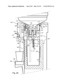 DISPENSING PART FOR A WATER COOLER, AND WATER COOLER COMPRISING SUCH A     PART diagram and image