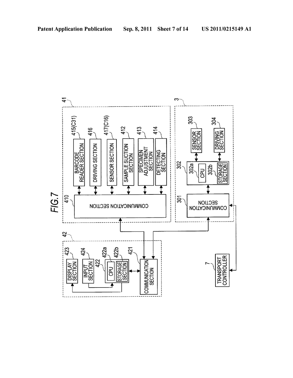 SAMPLE ANALYZER, METHOD OF OBTAINING SAMPLE IDENTIFICATION INFORMATION AND     SAMPLE IDENTIFICATION INFORMATION OBTAINING APPARATUS - diagram, schematic, and image 08