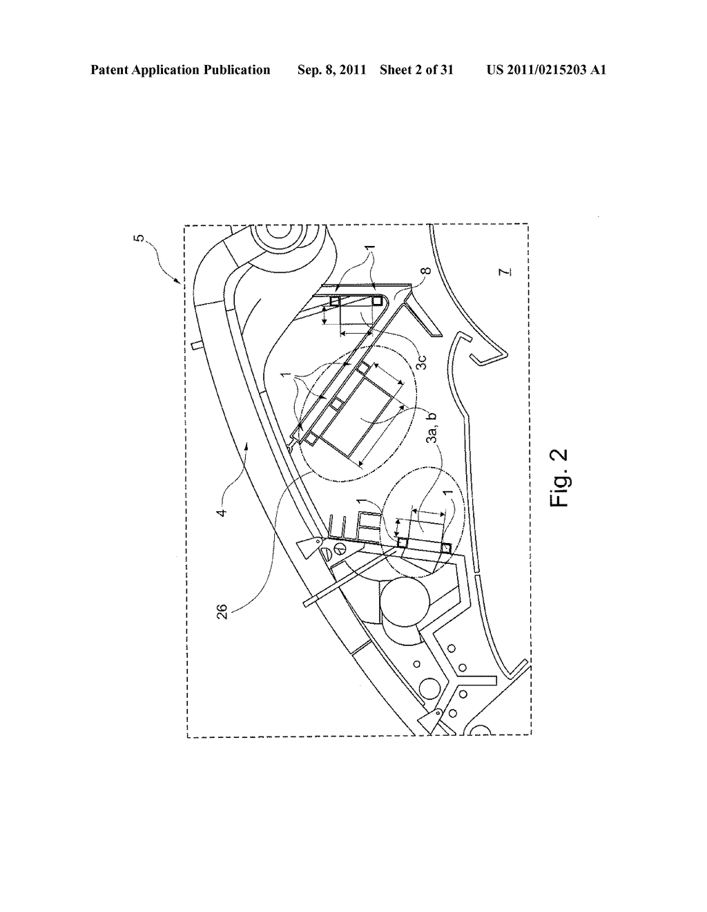 ATTACHMENT STRUCTURE, ATTACHMENT DEVICE AND ATTACHMENT SYSTEM FOR     ATTACHMENT OF A FINISHING COMPONENT IN AN AIRCRAFT - diagram, schematic, and image 03