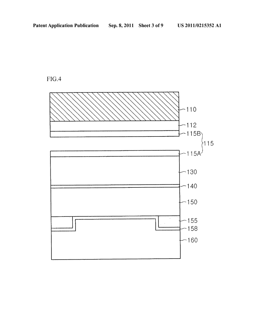 LIGHT EMITTING DEVICE, METHOD OF MANUFACTURING THE SAME, LIGHT EMITTING     DEVICE PACKAGE - diagram, schematic, and image 04