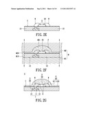 LED PACKAGE STRUCTURE AND METHOD OF MANUFACTURING THE SAME diagram and image