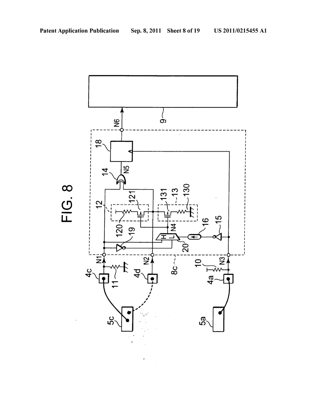 Semiconductor device capable of switching operation mode and operation     mode setting method therefor - diagram, schematic, and image 09