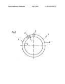 PISTON RING FOR AN INTERNAL COMBUSTION ENGINE diagram and image